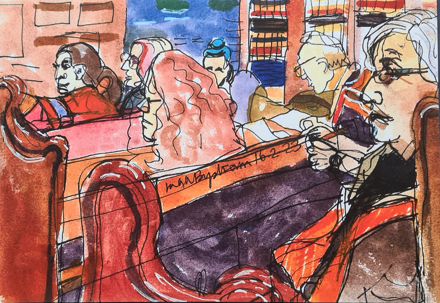 16th Feb 2023 Courts of Justice - Inga Bystram (A3)