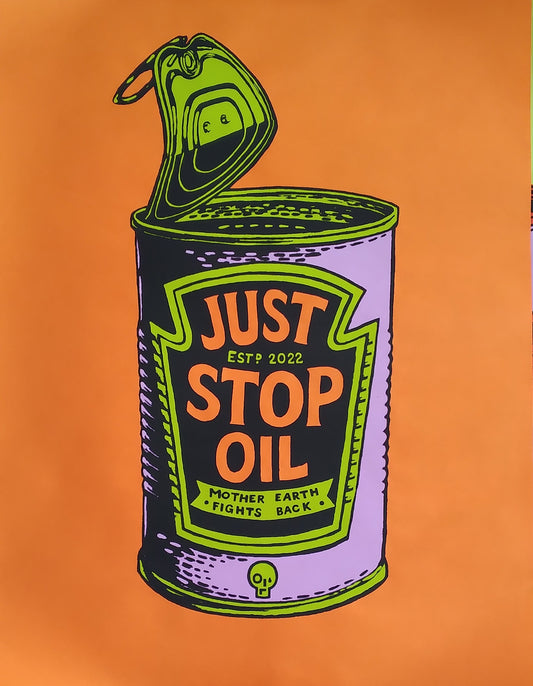 Signed Soup Can Print - Miles Glyn Paris 68 (50cm x 70cm)