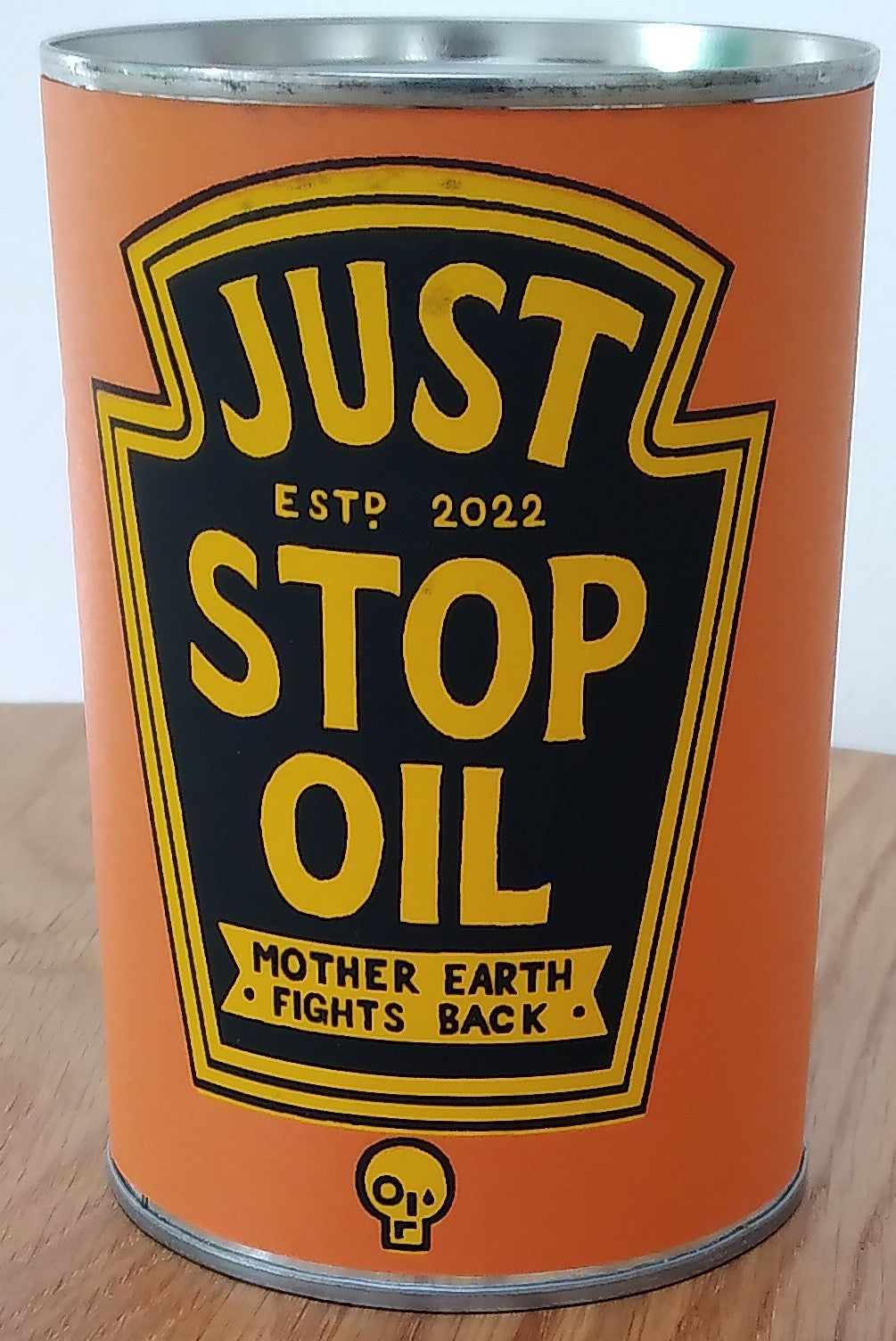 Limited edition Soup Can - Miles Glyn Paris 68 (Orange)