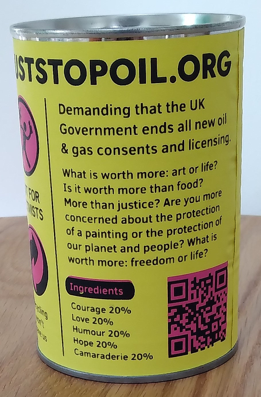 Limited edition Soup Can - Miles Glyn Paris 68 (Yellow)