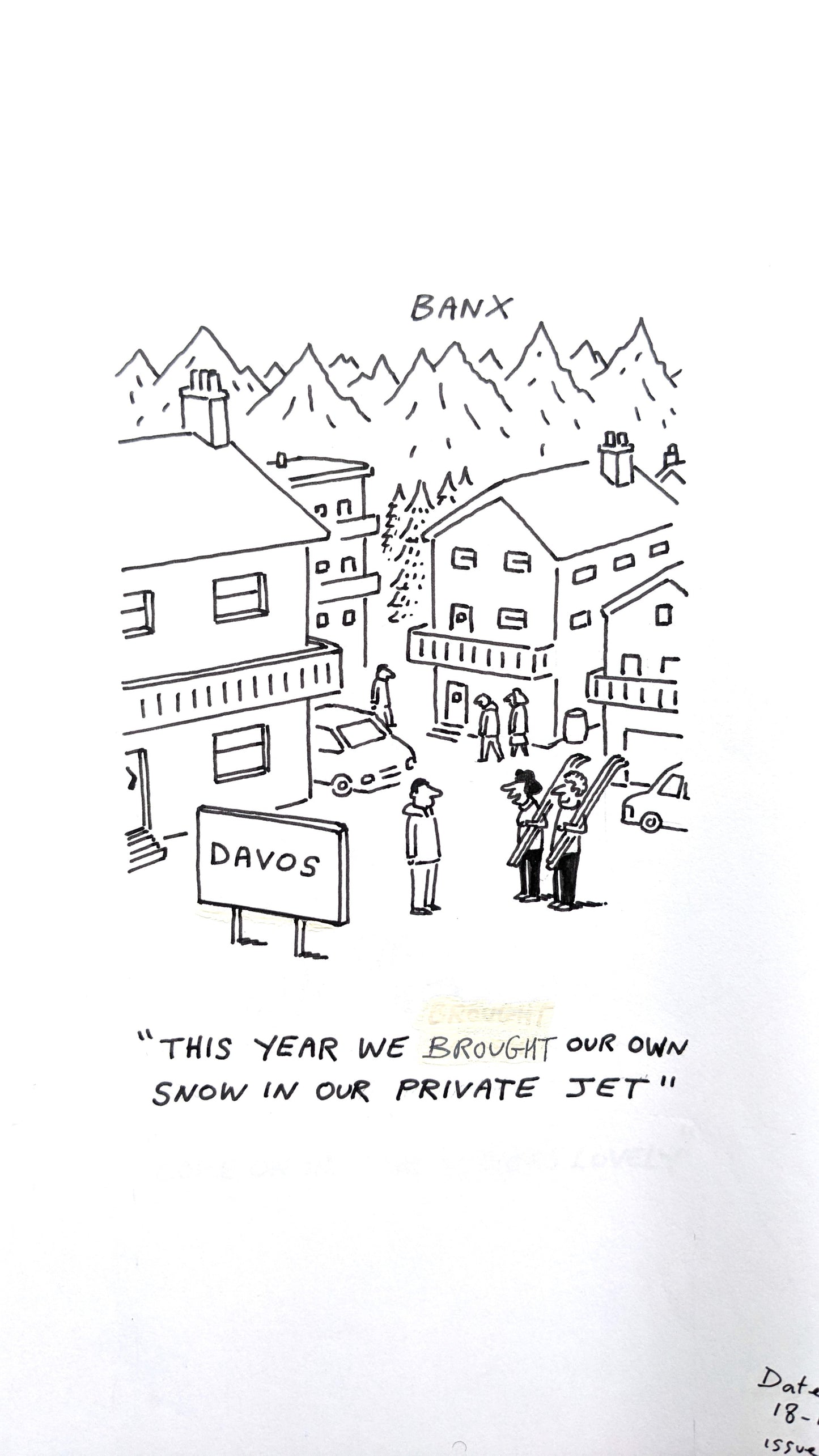 We Brought Our Own Snow - BANX