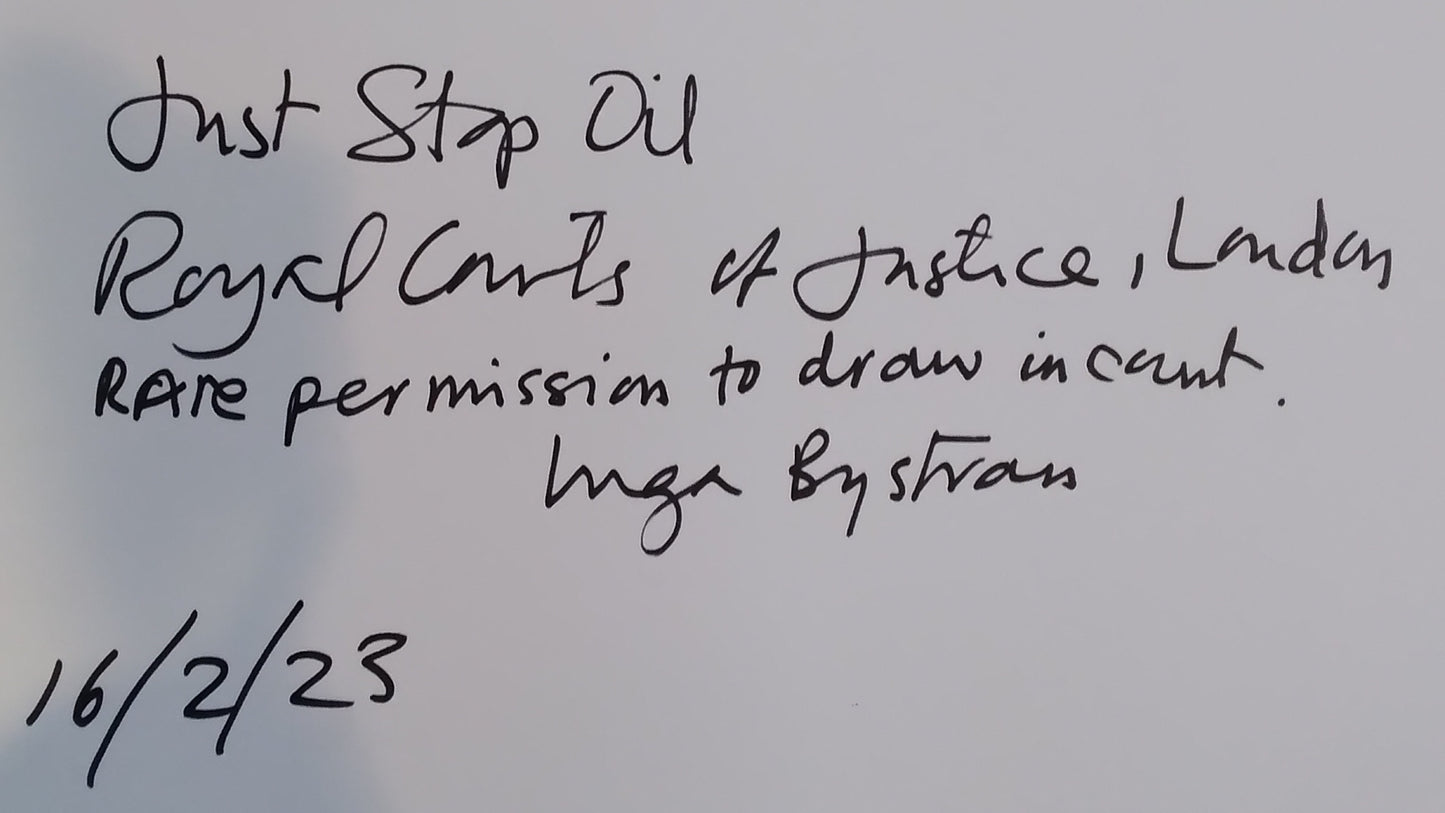 16th Feb 2023 Courts of Justice - Inga Bystram (A3)